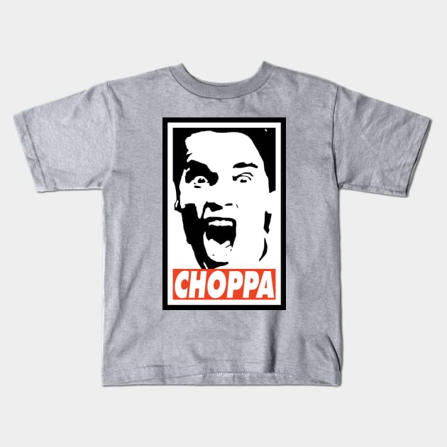 Choppa Kids T-Shirt by Nerd_art